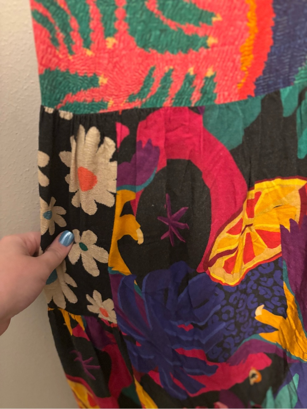 Farm Rio Pop Print A-Line Dress XL - Picture 13 of 16